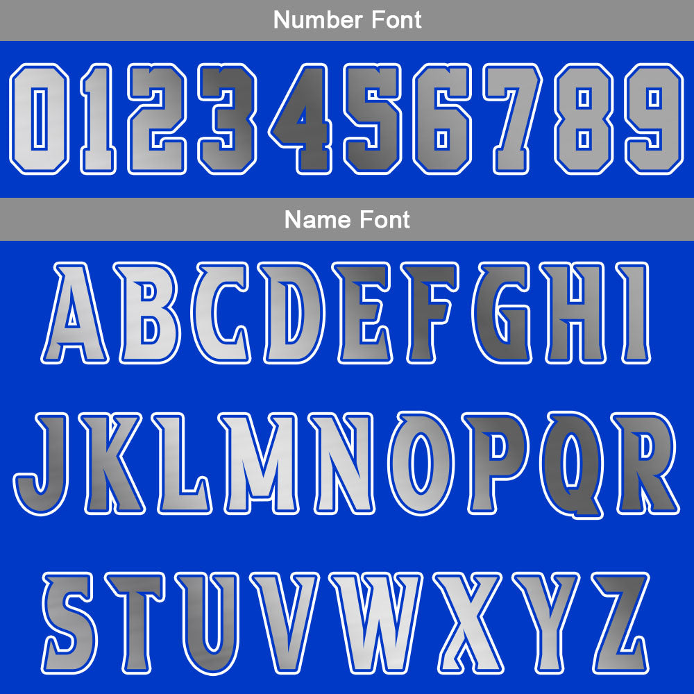 Custom Blue Grey Basketball Jersey Uniform Suit Printed Your Logo Name Number