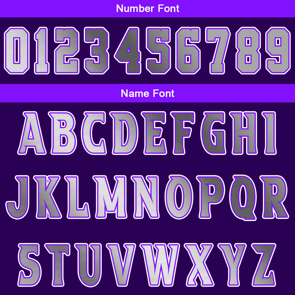 Custom Purple Grey Basketball Jersey Uniform Suit Printed Your Logo Name Number