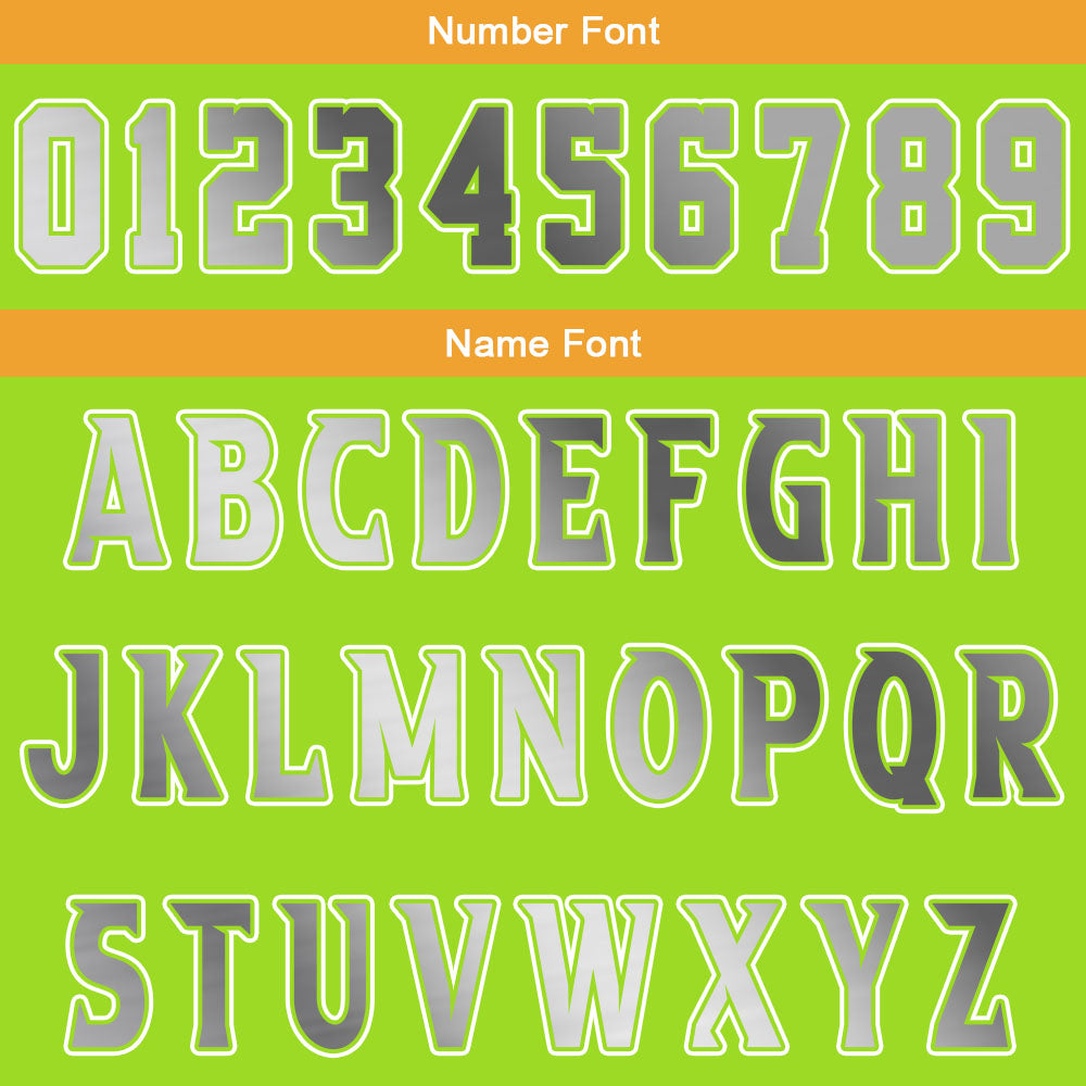 Custom Green Orange Grey Basketball Jersey Uniform Suit Printed Your Logo Name Number