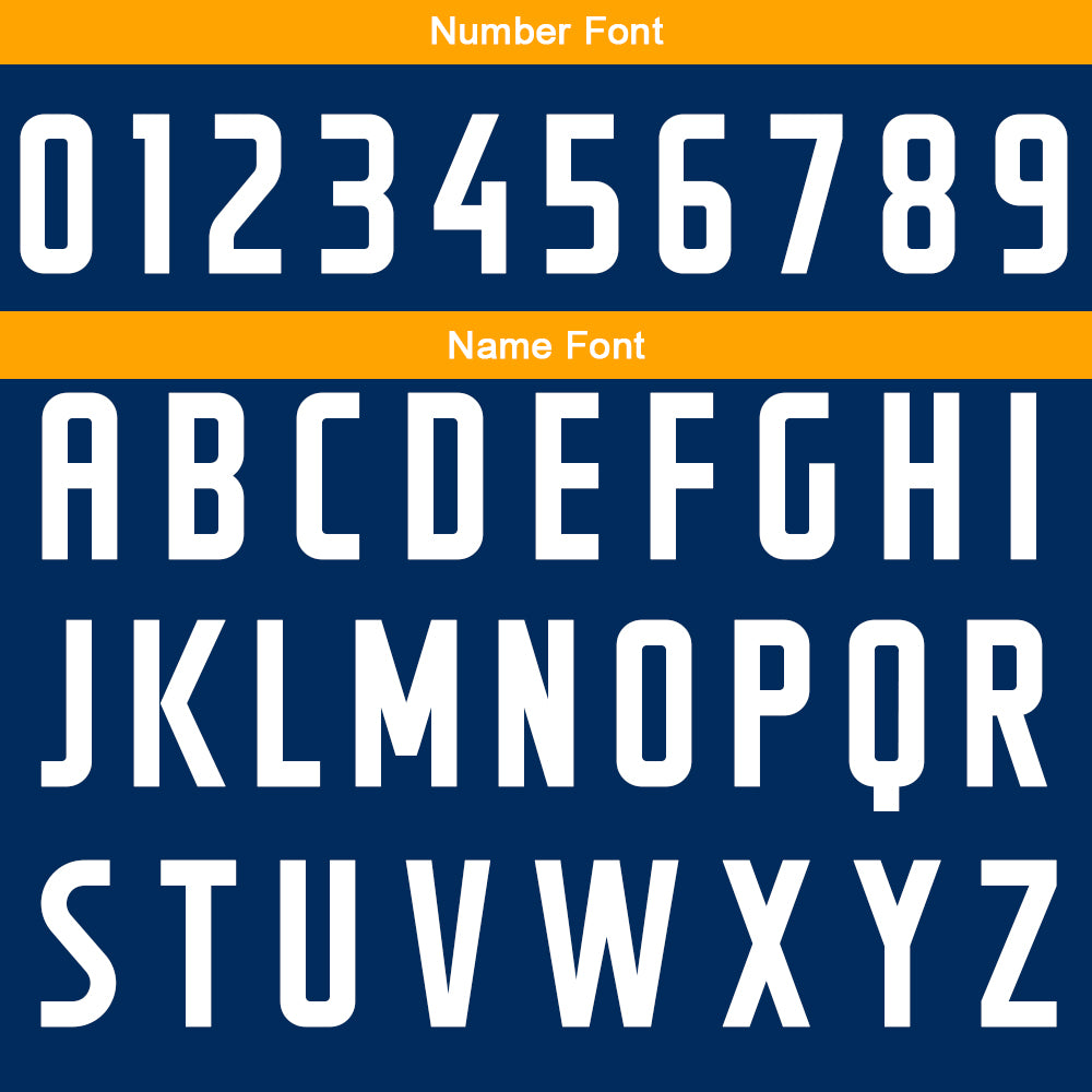 Custom Navy Yellow Basketball Jersey Uniform Suit Printed Your Logo Name Number