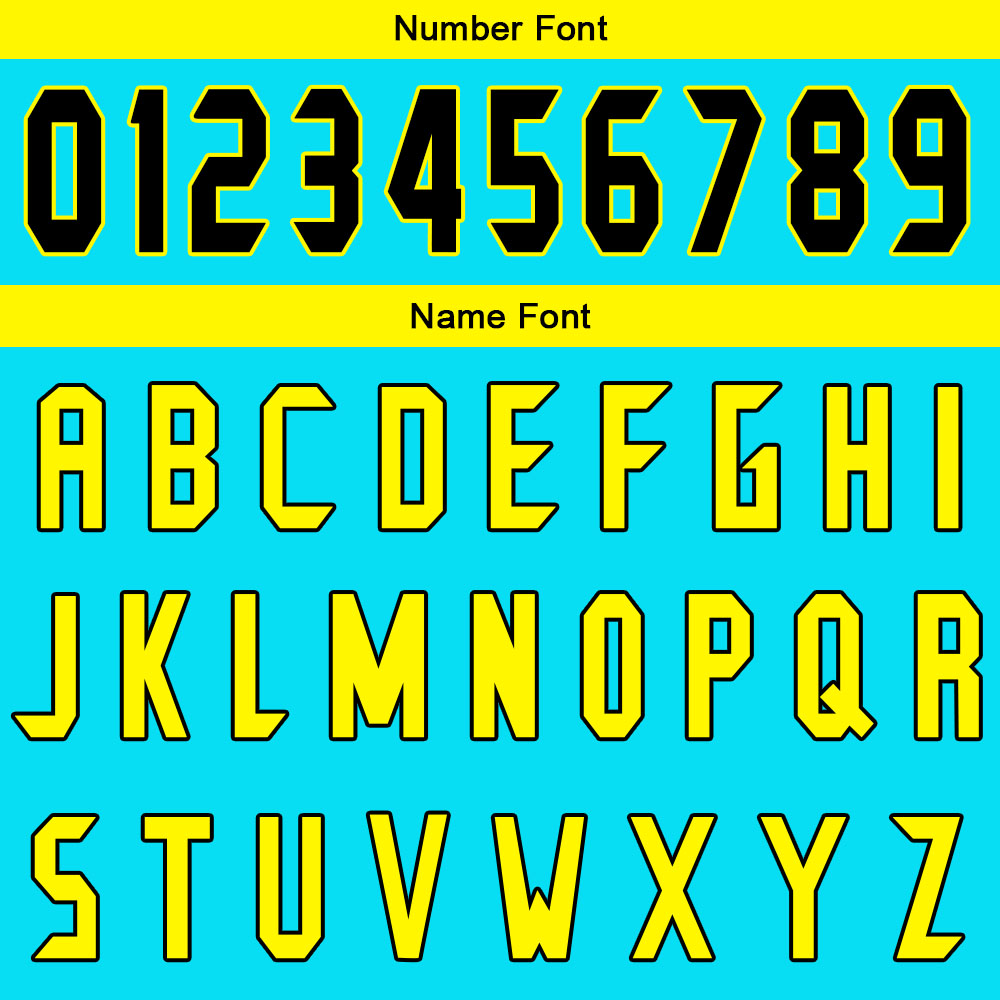 Custom Light Blue Yellow Basketball Jersey Uniform Suit Printed Your Logo Name Number