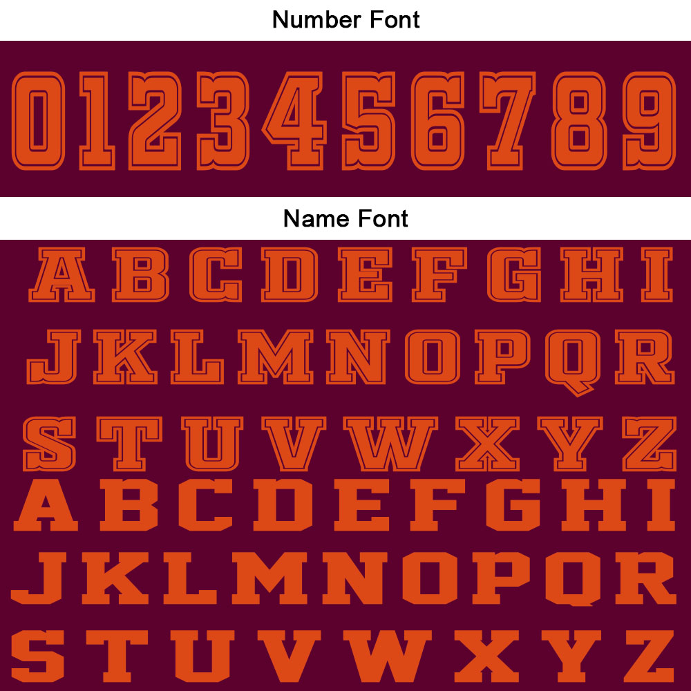 Custom Red Orange Basketball Jersey Uniform Suit Printed Your Logo Name Number