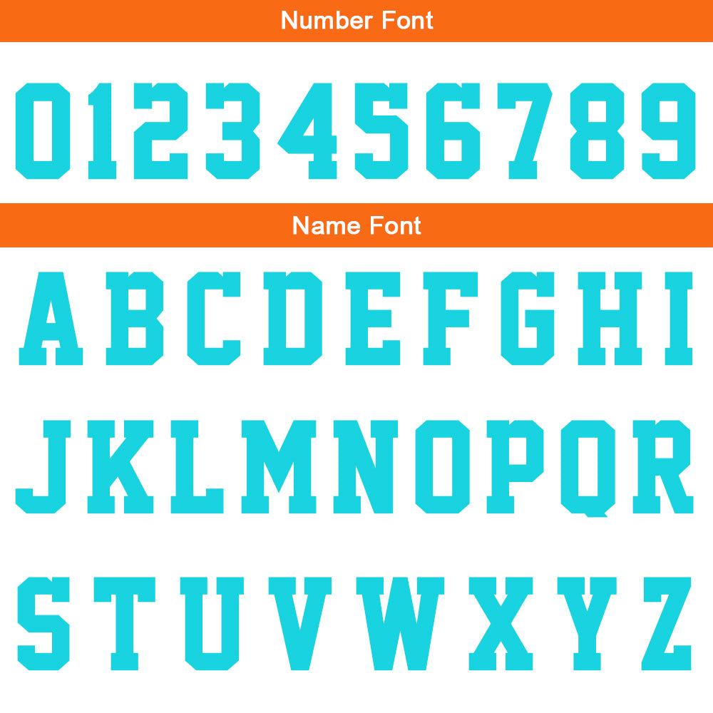 Custom Orange Cyan Reversible Basketball Suit for Adults and Kids Personalized Jersey