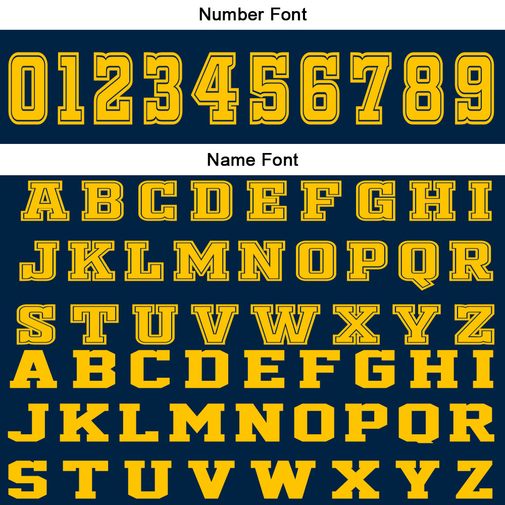 Custom Navy Yellow Basketball Jersey Uniform Suit Printed Your Logo Name Number