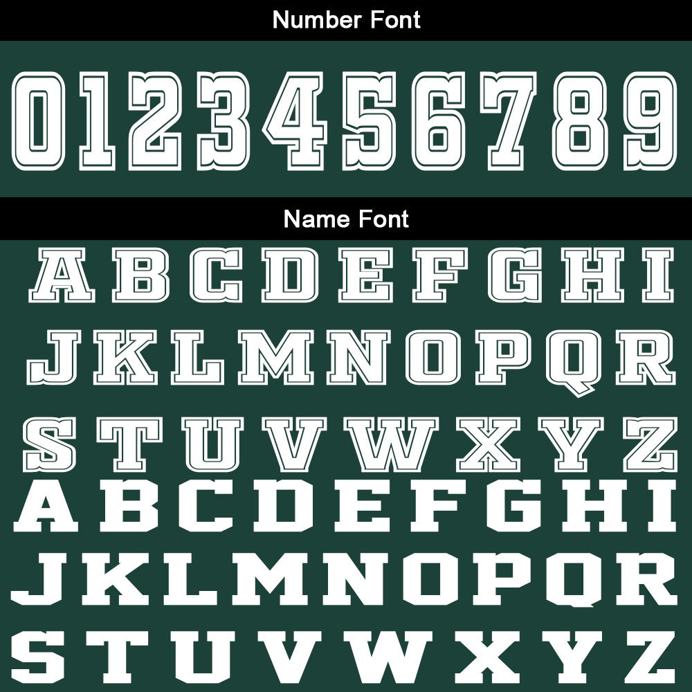 Custom Green White Basketball Jersey Uniform Suit Printed Your Logo Name Number
