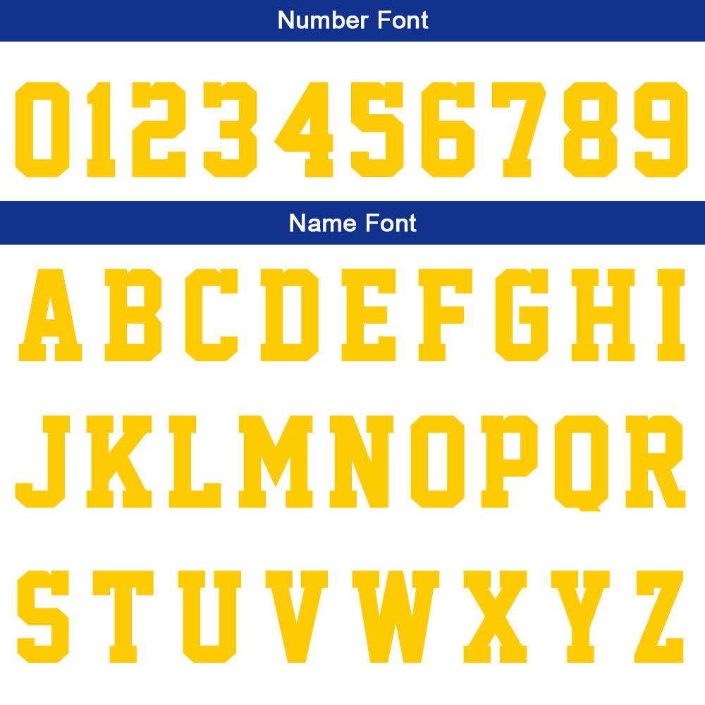 Custom Blue Yellow Reversible Basketball Suit for Adults and Kids Personalized Jersey