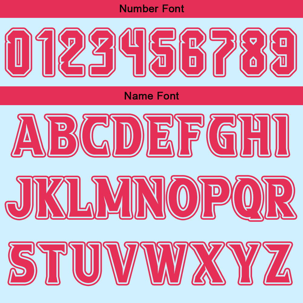 Custom Red Light Red Reversible Basketball Suit for Adults and Kids Personalized Jersey