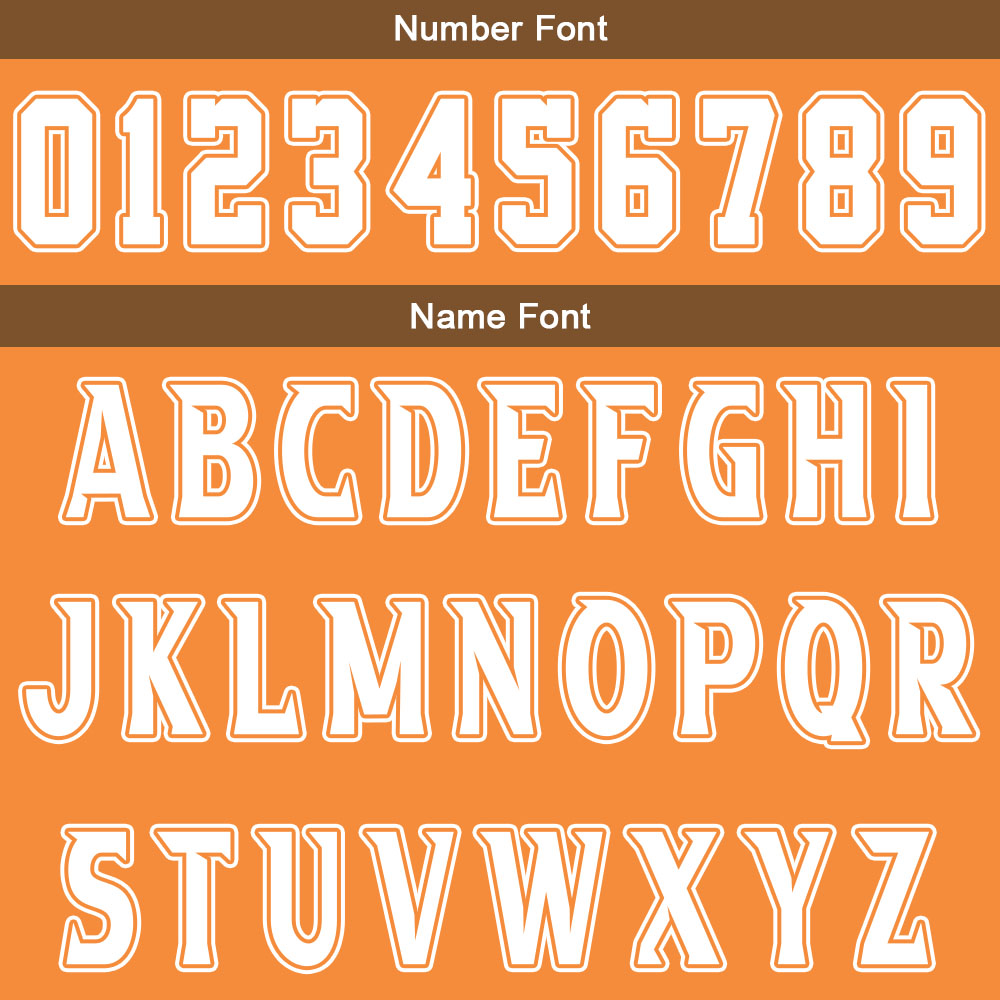 Custom Orange Brown Basketball Jersey Uniform Suit Printed Your Logo Name Number