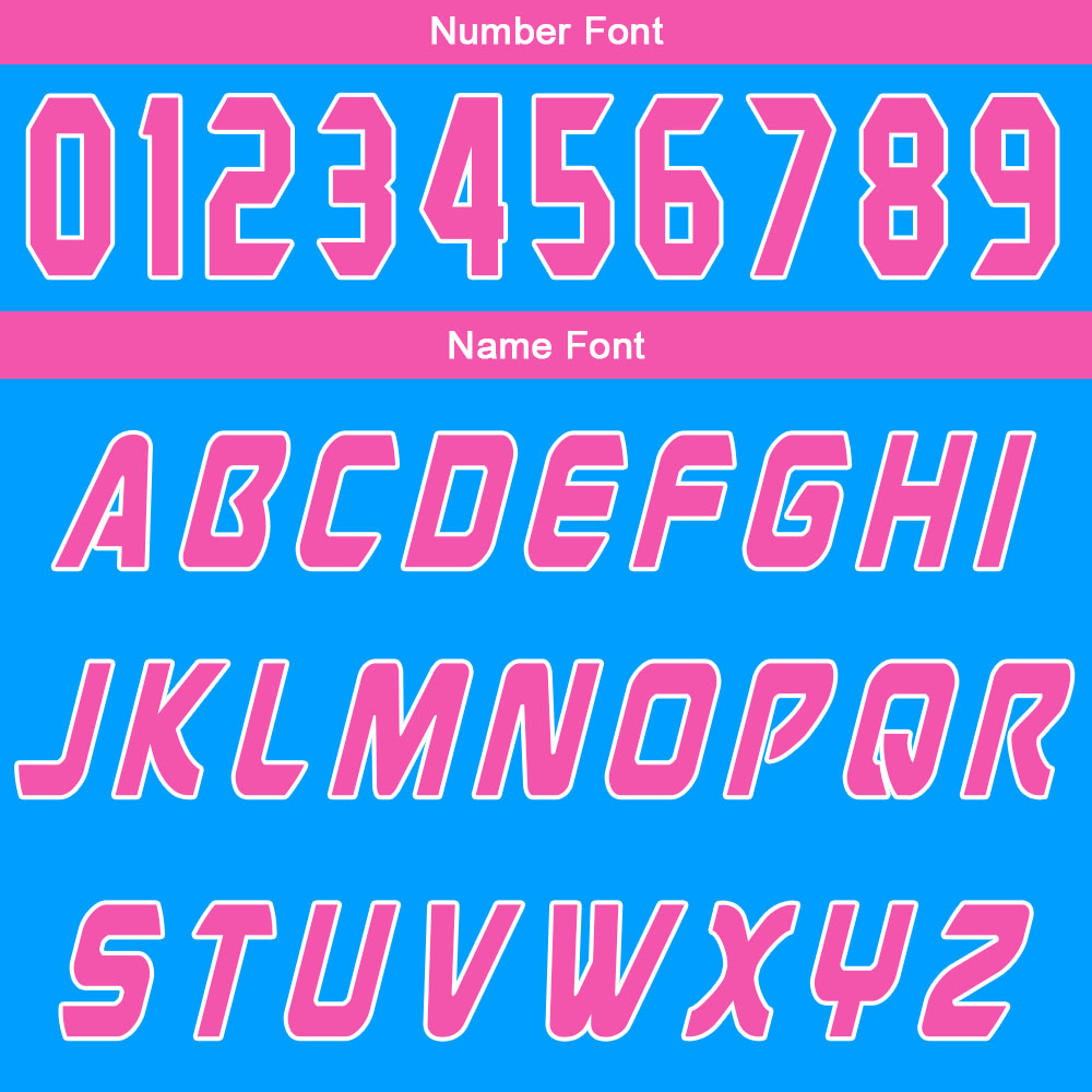 Custom Blue Pink Basketball Jersey Uniform Suit Printed Your Logo Name Number