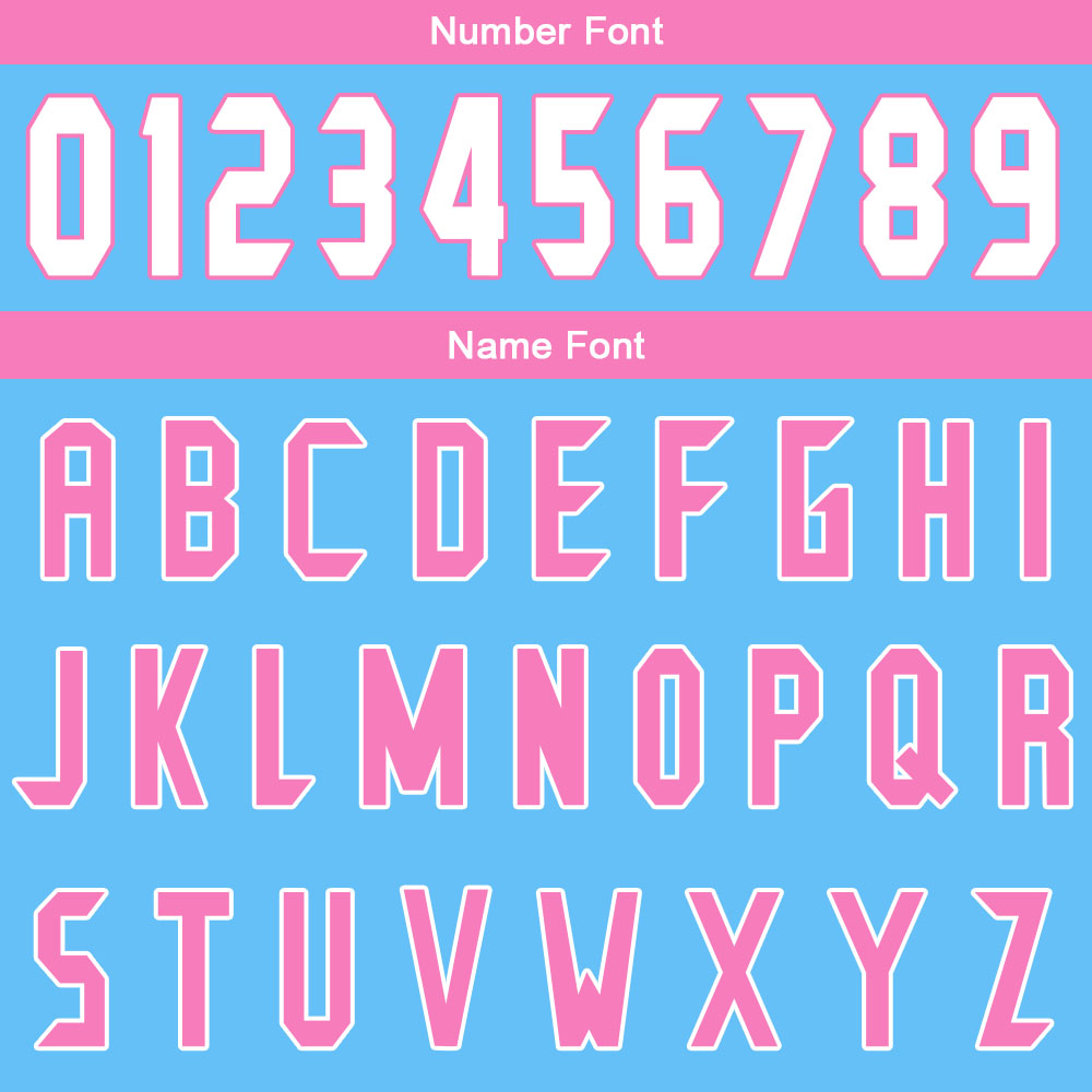 Custom Blue Pink Basketball Jersey Uniform Suit Printed Your Logo Name Number