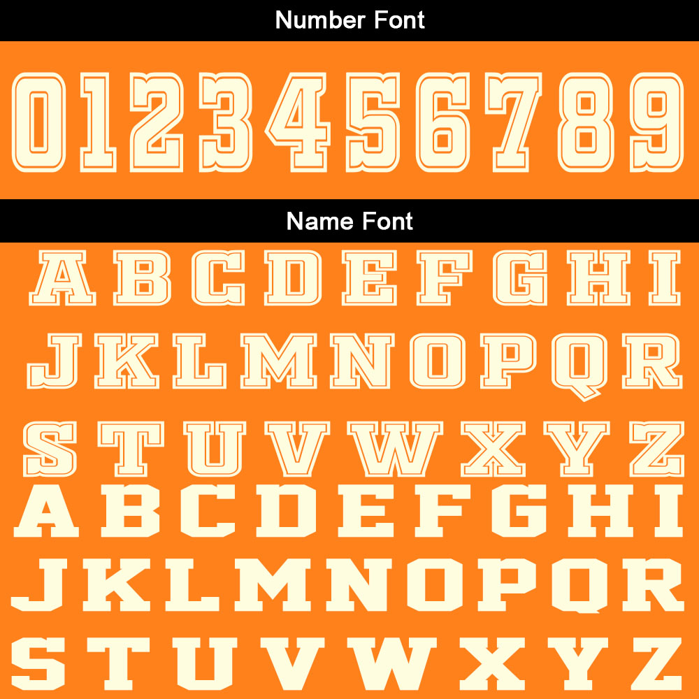Custom Orange Cream Basketball Jersey Uniform Suit Printed Your Logo Name Number