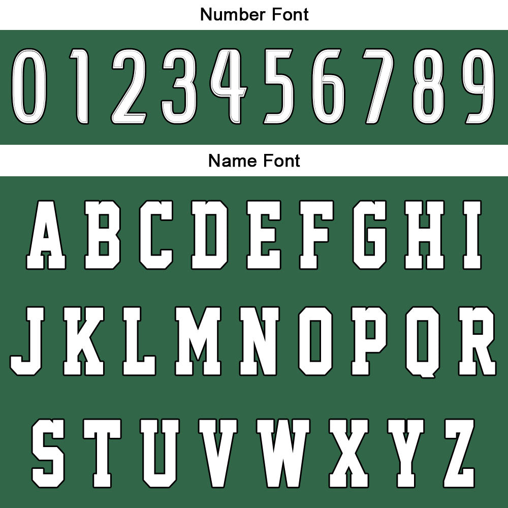 Custom Green Black Basketball Jersey Uniform Suit Printed Your Logo Name Number