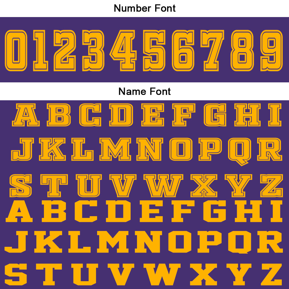 Custom Purple Yellow Basketball Jersey Uniform Suit Printed Your Logo Name Number