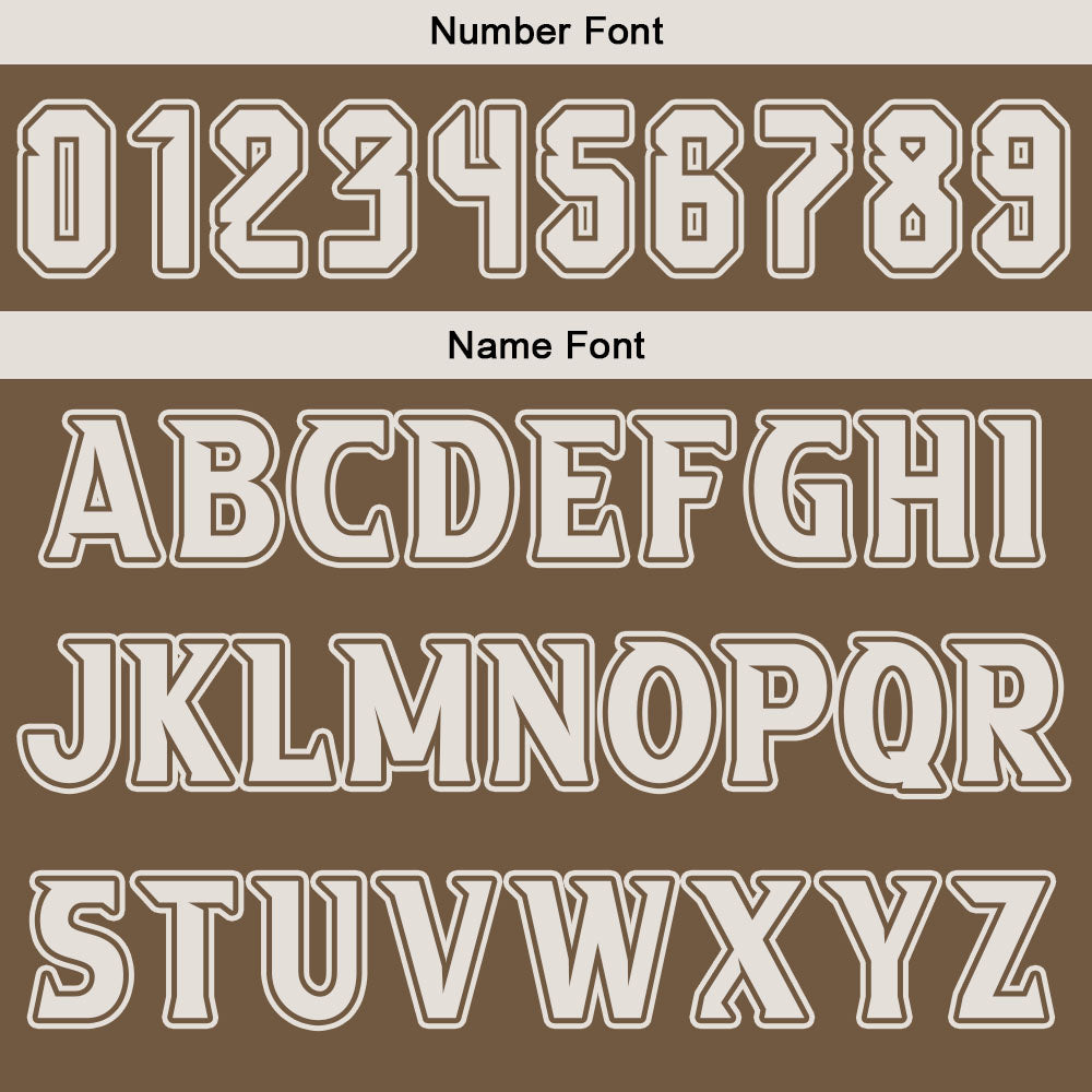 Custom Dull Brown Grey Reversible Basketball Suit for Adults and Kids Personalized Jersey