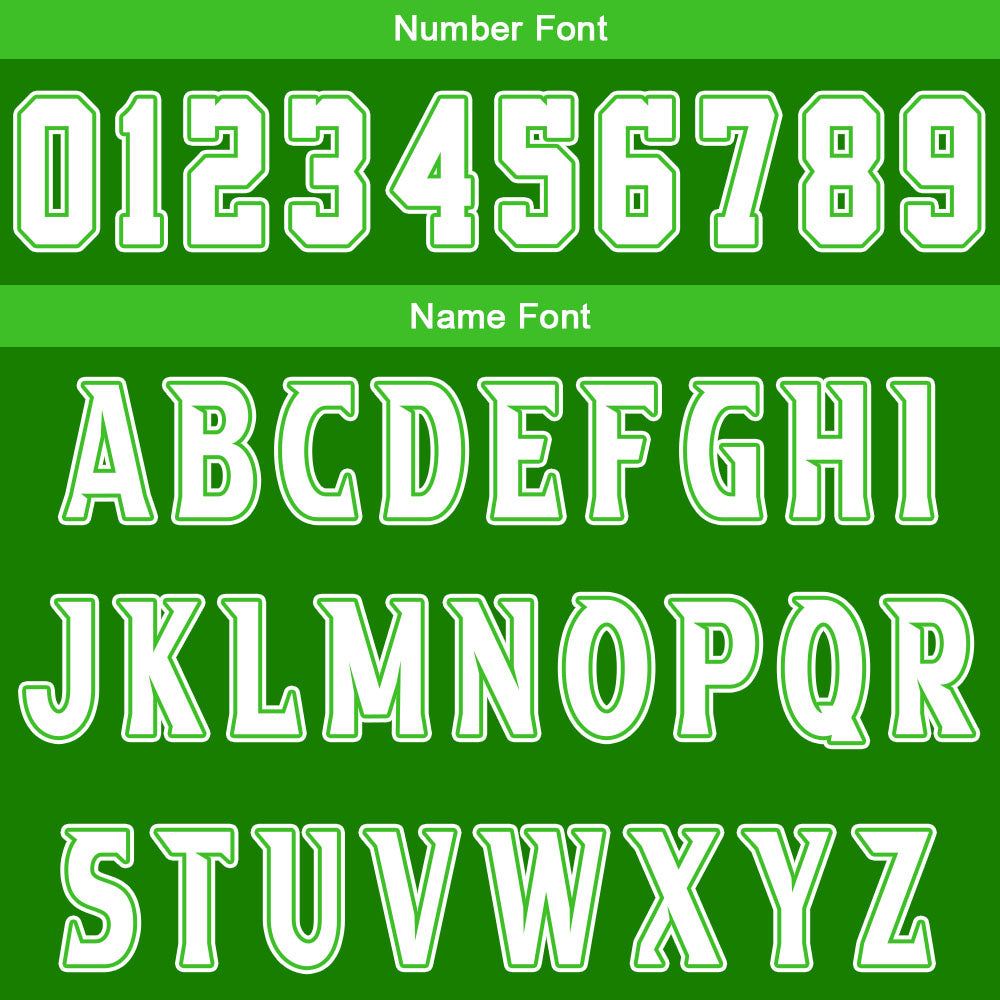 Custom Green White Basketball Jersey Uniform Suit Printed Your Logo Name Number