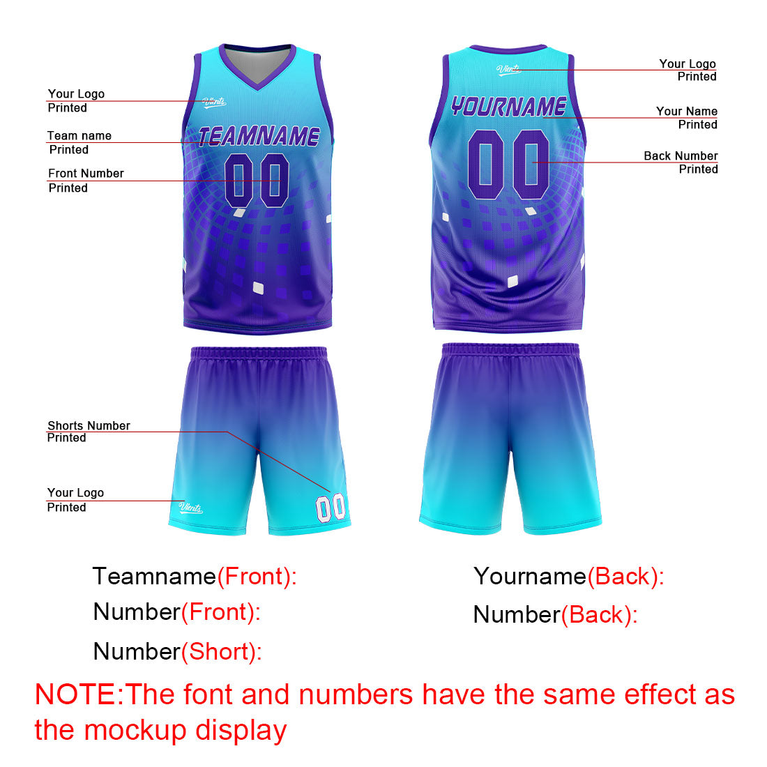 Custom Light Purple Basketball Jersey Uniform Suit Printed Your Logo Name Number
